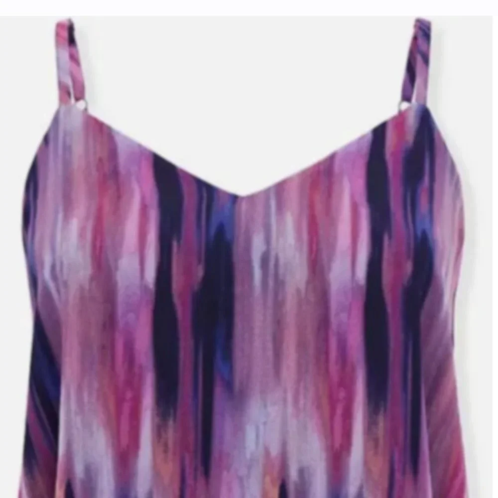 β¨ 2x HP β¨ NWOT β¨ Sophie Swing Multi-Watercolor Cami Tank β¨ - Picture 6 of 14